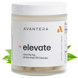 Avantera Elevate - Suplemento nootrpico de primera calidad - Beat Brain Fog - Los mejores suplementos de enfoque para apoyo de memoria y concentracin 
