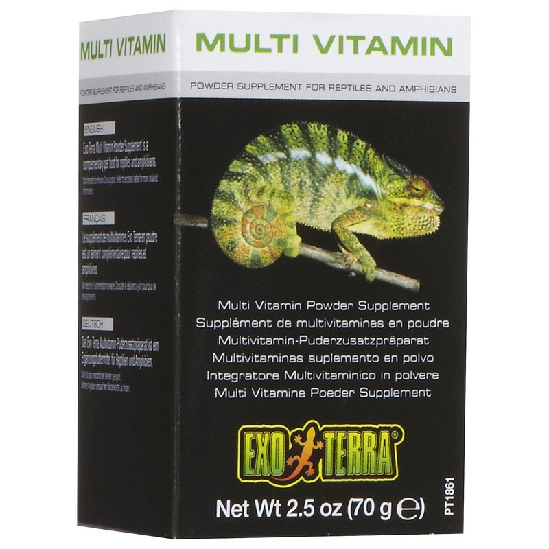 Exo Terra Multi Vitamin Powder Supplement for Reptiles & Amphibians