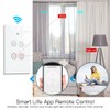 MOES 2.4GHz WiFi RF Smart Curtain Light Touch Switch Glass