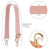 Allzedream Crossbody Bag Strap Soft Adjustable Replacement Purse Straps (Light