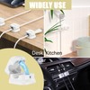 [9 Pack] Magnetic Cable Clips,Easy to Adjust Cables or Wires,Enhanced