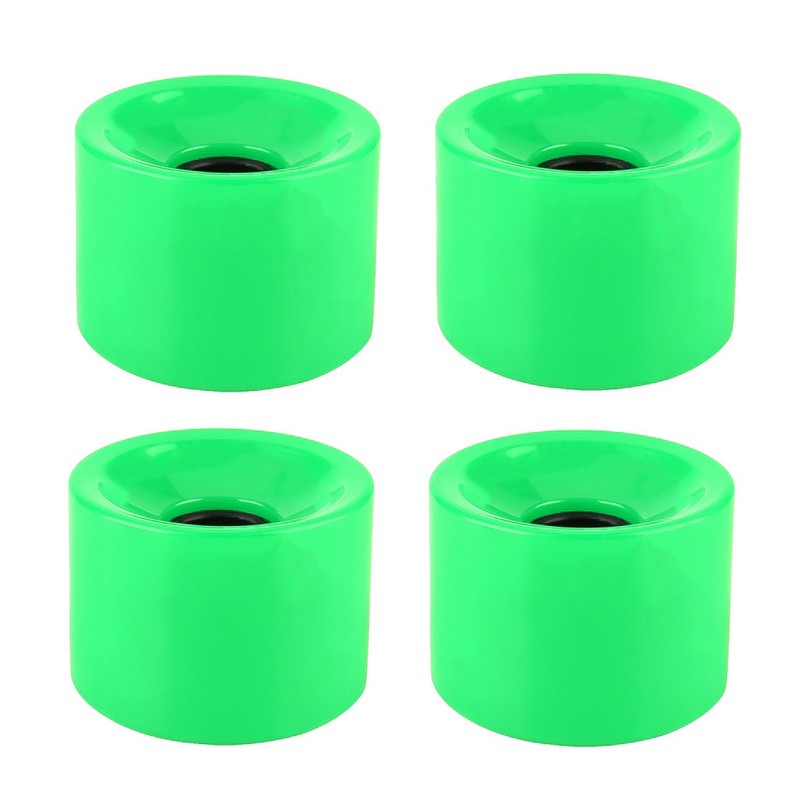 PUENTE 4pcs Set 70*51mm Superior Quality PU Skateboard Wheels Long