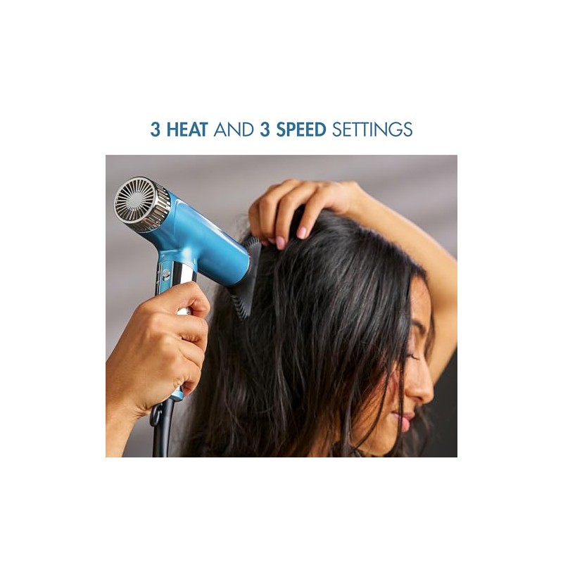 BaBylissPRO Nano Titanium Light Ionic High-Speed Hair Dryer with Diffuser,