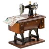 Mr.Winder Sewing Machine Music Box Gift, Wooden Vintage Musical Box