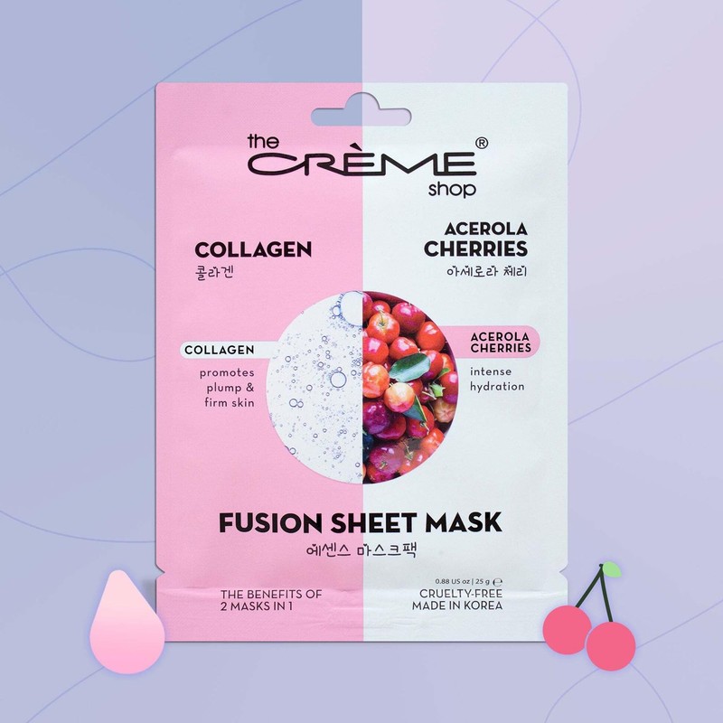 Collagen & Acerola Cherry Fusion Sheet Mask (5 Pack)