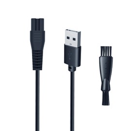 wotdmu USB Charger Cable for Skull Shaver, fit for Pitbull Shaver Charging Cord PBD-D9000/PBS4-8700/B31018/B36019 Models, Fast Charge & Travel-Friendly, 3.3ft (DC 5V 1A)