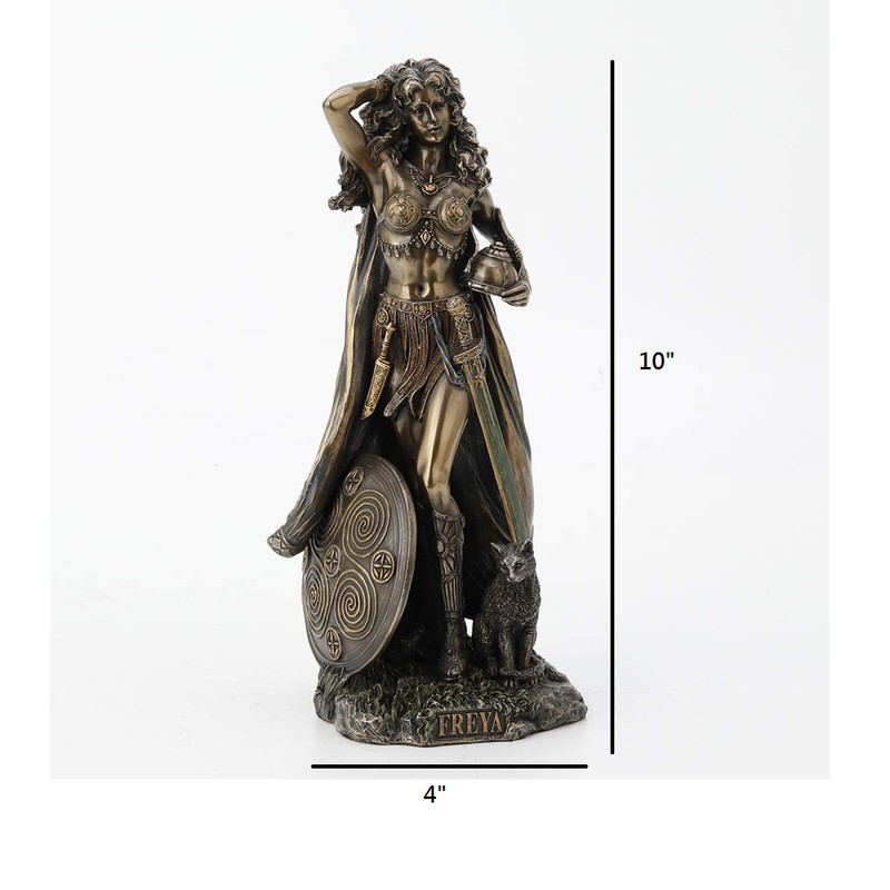 Veronese Design Freya, Norse Goddess of Love, Beauty and Power,