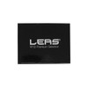 LEAS Men's Wallet Extra Thin with RFID Protection, Flap and