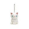 Sun Arrow White Cat Lily Mascot K8664