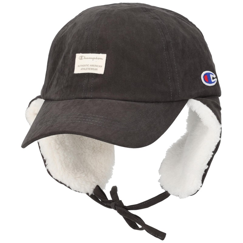 Champion 381-4013 Flight Cap, Charcoal Gray, 22.4-23.2 inches (57.0-59.0 cm)