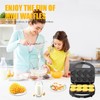 OSTBA Mini Waffle Maker, 8 * 2 inch Belgian Waffle