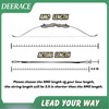 DEERACE Traditional Recurve Bow String, AMO 48"-70" 12,14,16 Strands Dacron