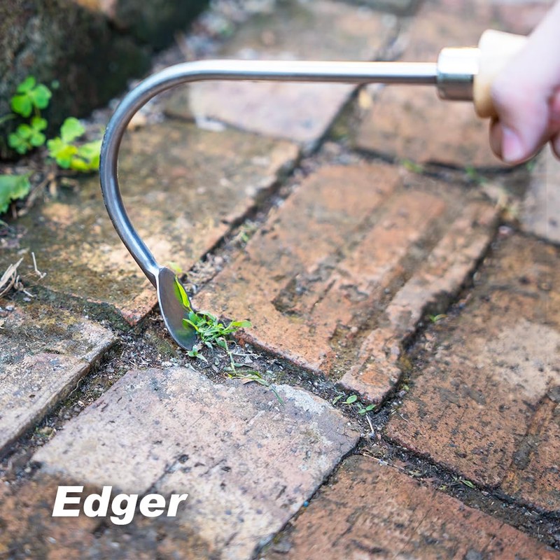 Berry&Bird Weed Puller, Crack Weeder Cultivator Garden Hand Tool, Durable