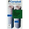 Campbell 1SS Sediment Filter Cartridge, 5 micron, 9-3/4" Length, 2/Box