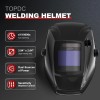 none Large View Welding Helmet Solar True Color Auto Darkening