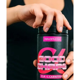 Cla  Carnitina Good Shape Alpha Nutrition 90 Caps Sin Sabor                                                                                           