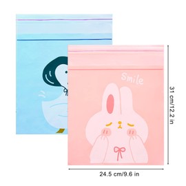 Car Trash Bag Hanging Disposable,set of 60 Disposable Garbage Bags for Cars,waterproof Self-adhesive, Sealing Liquid, Keep Neat and Tidy, Suitable for Travel Self-driving Kitchen Room (Pink Blue)