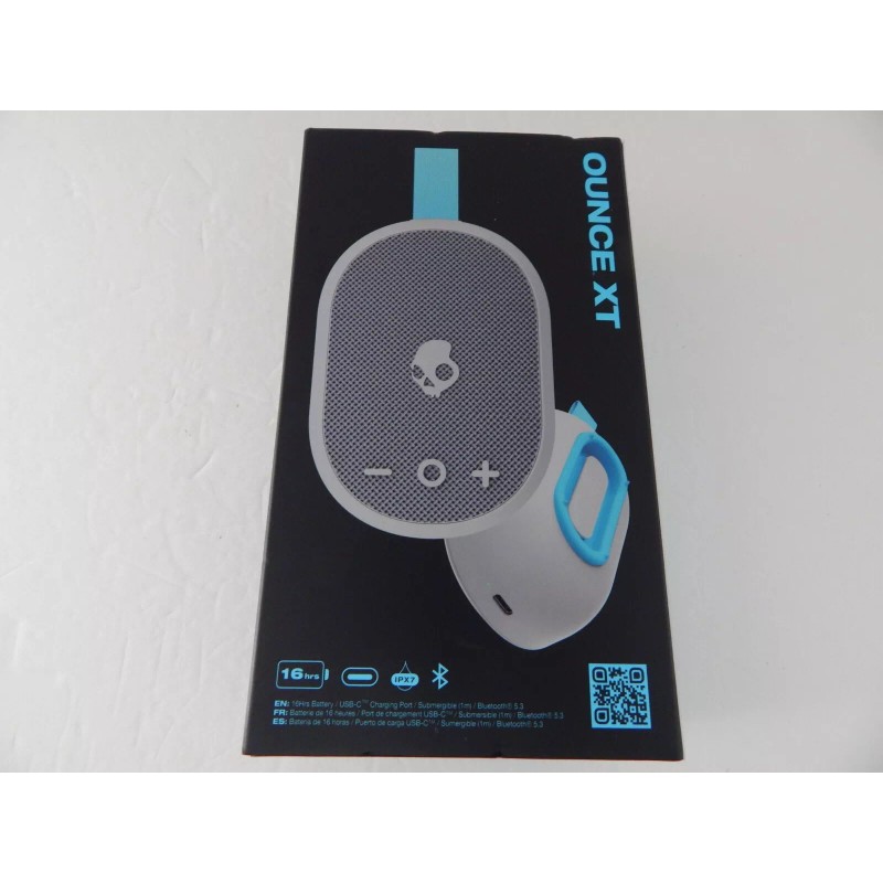 Universal Skullcandy Ounce XT Portable Bluetooth Wireless Speaker Gray New