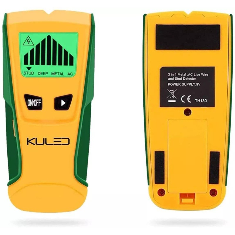 KULED Stud Finder, 3 in 1 Multi-Function LCD Display Wall