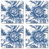 CALA Home "Spring Flowers" Coasters - Set of 4