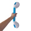 Carex Suction Shower Grab Bar – 16” Ultra Grip Shower