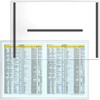 StoreSMART - Magnetic Frames - Rigid Plastic - 5-Pack - 11" x 17" - 5-Pack - Lean / 5S / Six Sigma - HPP11X17M-LEAN-5