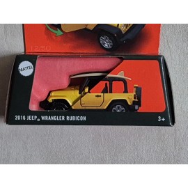 Hot Wheels 2024 MATCHBOX MOVING PARTS 2016 JEEP Wrangler Rubicon (NEW FOR 2025)