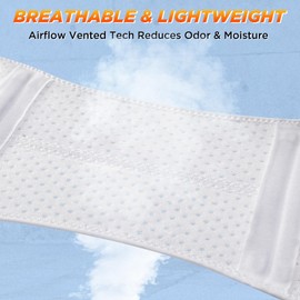 IPOW White Breathable Knee Brace XL