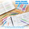 Acrylic Gel Pens, 1.0mm Fine Point Gel Paint Pens for