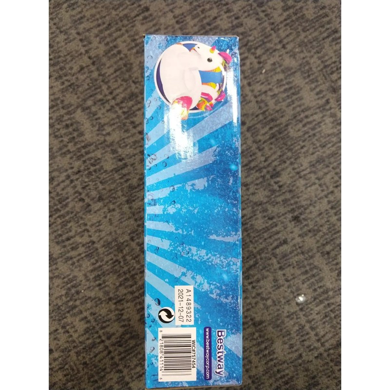 Bestway H20GO! Bestway Fantasy Unicorn Kids Ride-On Pool Float-61"x47" -F2B