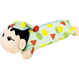 Tees Factory KS-5540655PJ Crayon Shin-chan Die-Cut Pen Pouch, Approx. 11.4 x 4.7 x 3.7 inches (29 x 12 x 9.5 cm)