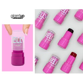 Glam'Up Paris Stick Jelly Blush - Blush Stick - Long Lasting - Adjustable - Gel Texture - 6 grams - No. 1 Poppy