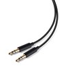 Elecom AX-35M05BK AUX Cable / φ3.5 Male to φ3.5 Male/Slim/0.5
