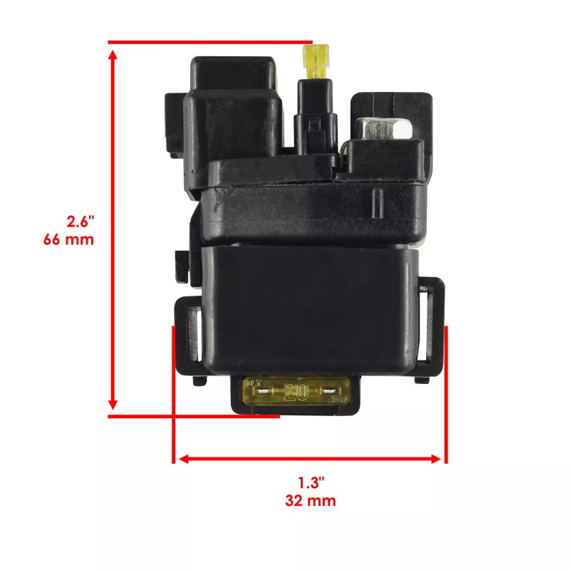 Caltric Starter Solenoid Relay for Suzuki LT-Z400 LT-Z400F Quadsport Z400