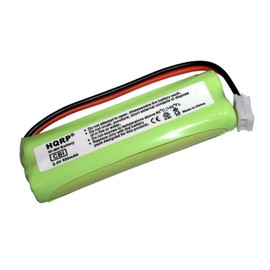 HQRP Two Phone Batteries Compatible with VTech LS6215, LS6215-2, LS6215-3, LS6217 Cordless Telephone Plus Coaster