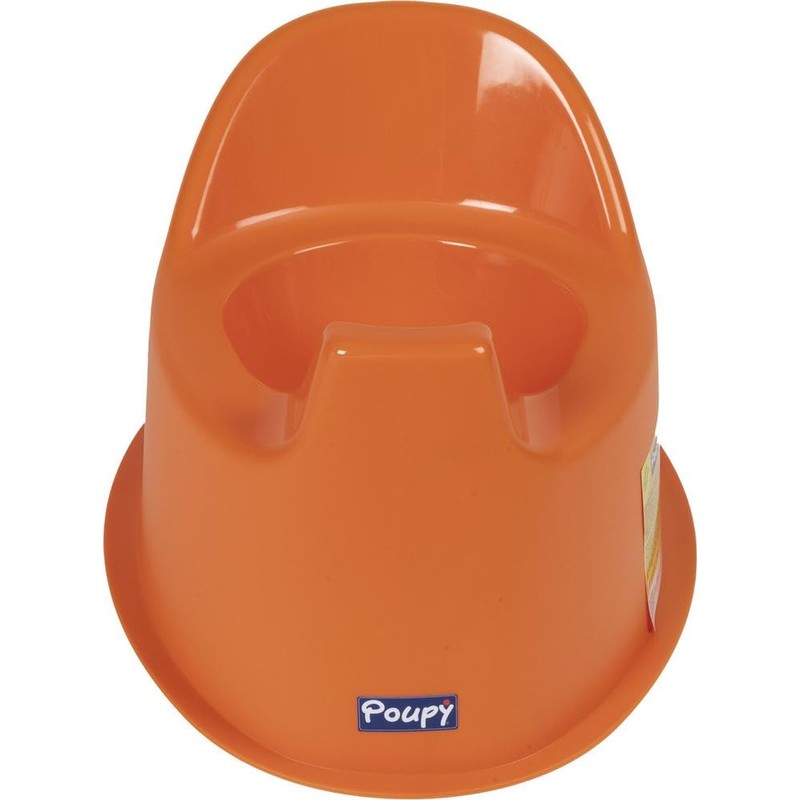 Poupy Anatomical Potty for Children with Backrest and Wide Seat,