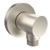 Aquaiaw Wall Supply Elbow with O-Ring Flange, Tapered 1/2 NPT