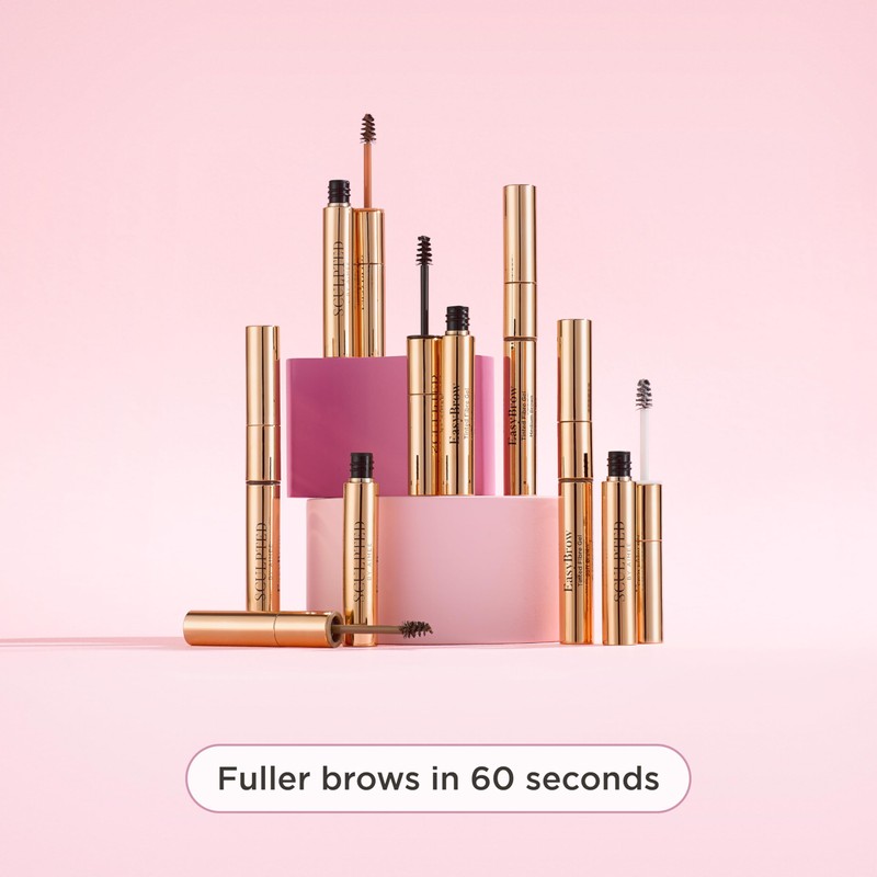 EasyBrow Deep Brown from Sculpted by Aimee - Travel-Friendly, Double-Ended,