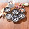 Whitenesser Japanese Porcelain Side Dish Bowl Seasoning Dishes 3.7 Inch