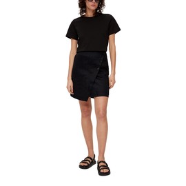 s.Oliver Women's Short Skirt, Black 9999