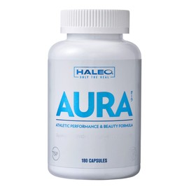 HALEO AURA（オーラ）Ⅰ型+Ⅱ型 コラーゲン ダブル配合 x MSM x センシンレン 厳選素材 180カプセル（30食分）