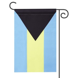 Bahamas Flag Bahamian Garden Flags,International World Country Nation Garden Flags, Celebration Parade Flags,Anniversary Celebration,Indoor and Outdoor Flag, Double-Sided.