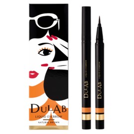 Eyebrow Beauty Supervision DULAB Liquid Eyebrow Never Fall Off Cosmetics Fade Easy to Draw Removable Tattoo Eyebrow Waterproof Brush Type Permanent Makeup Eyebrow Beauty Formula Long Lasting