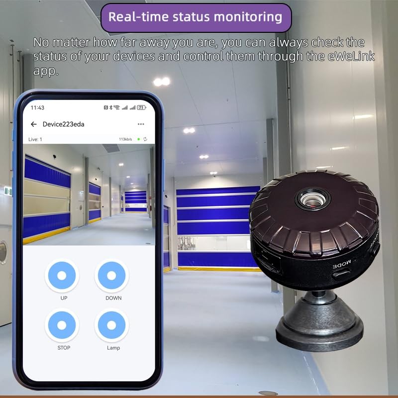 MHCOZY 4CH 12V Smart Wireless RF Remote Control Dry Contact
