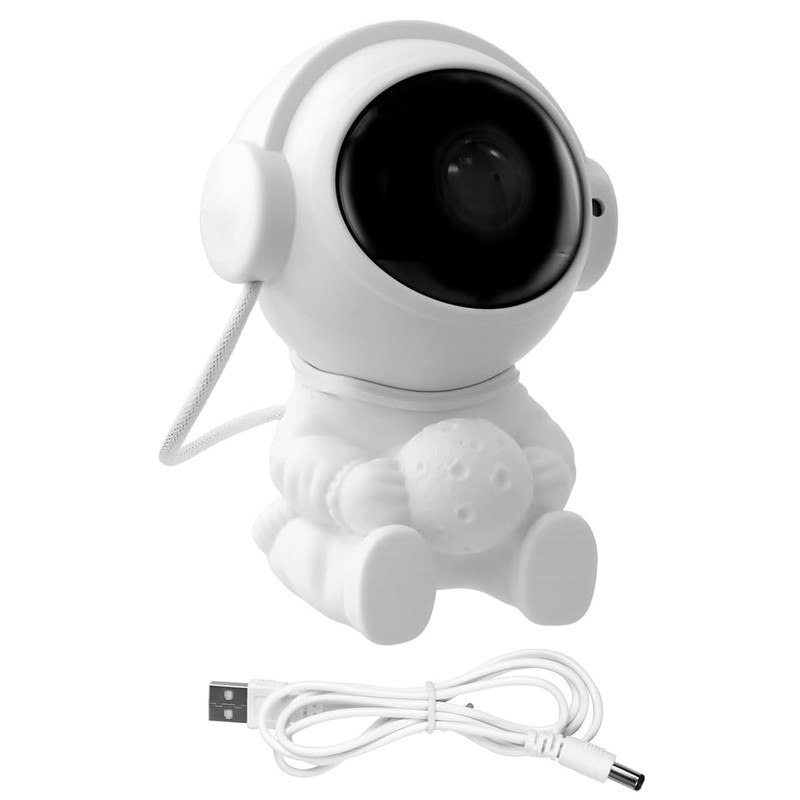 ieron Astronaut Projector, LED Starry Sky Galaxy Projector, Night Light