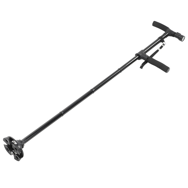 Folding Walking Cane with LED Light Anti Slip Bottom 360