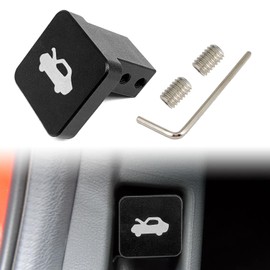 Hood Latch Release Handle Cable Aluminum Alloy Repair Kit, Compatible with Honda Civic 1996-2011, Honda CR-V 1997-2006, Honda Element 2003-2011, Black