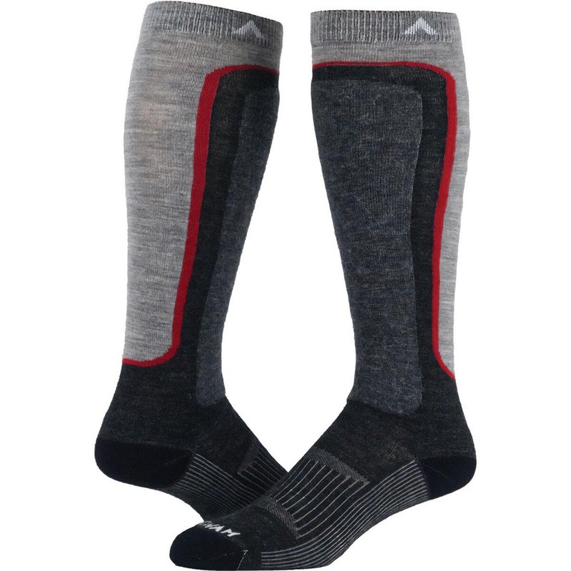 Wigwam Snow Shield Socks, Grey - Large