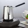 Coffee Milk Frothing Pitcher Cup 304 Stainless Steel Long Handle