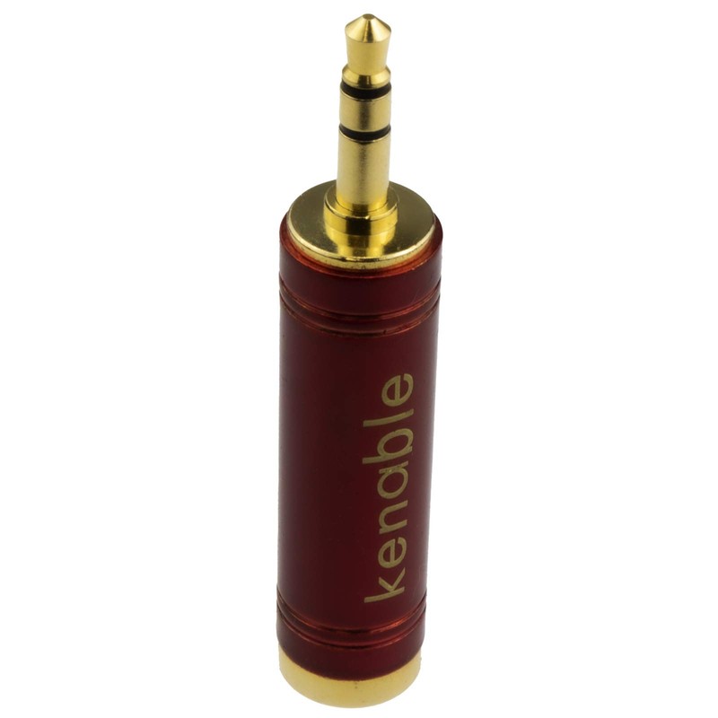 kenable PRO Metal 3.5mm Stereo Jack Plug to 6.35mm Jack